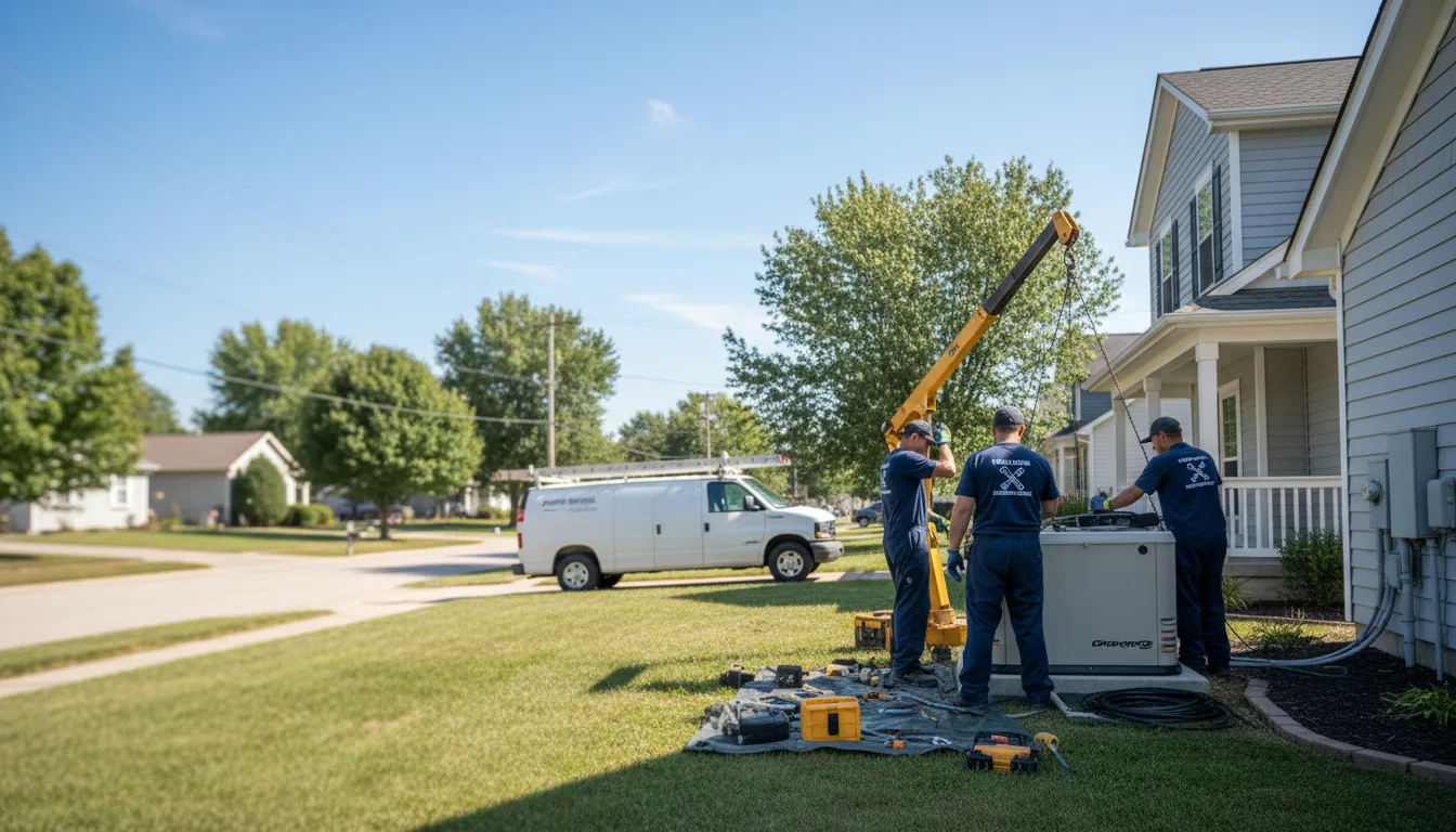 Generator Installation in Cleo Springs, OK near me